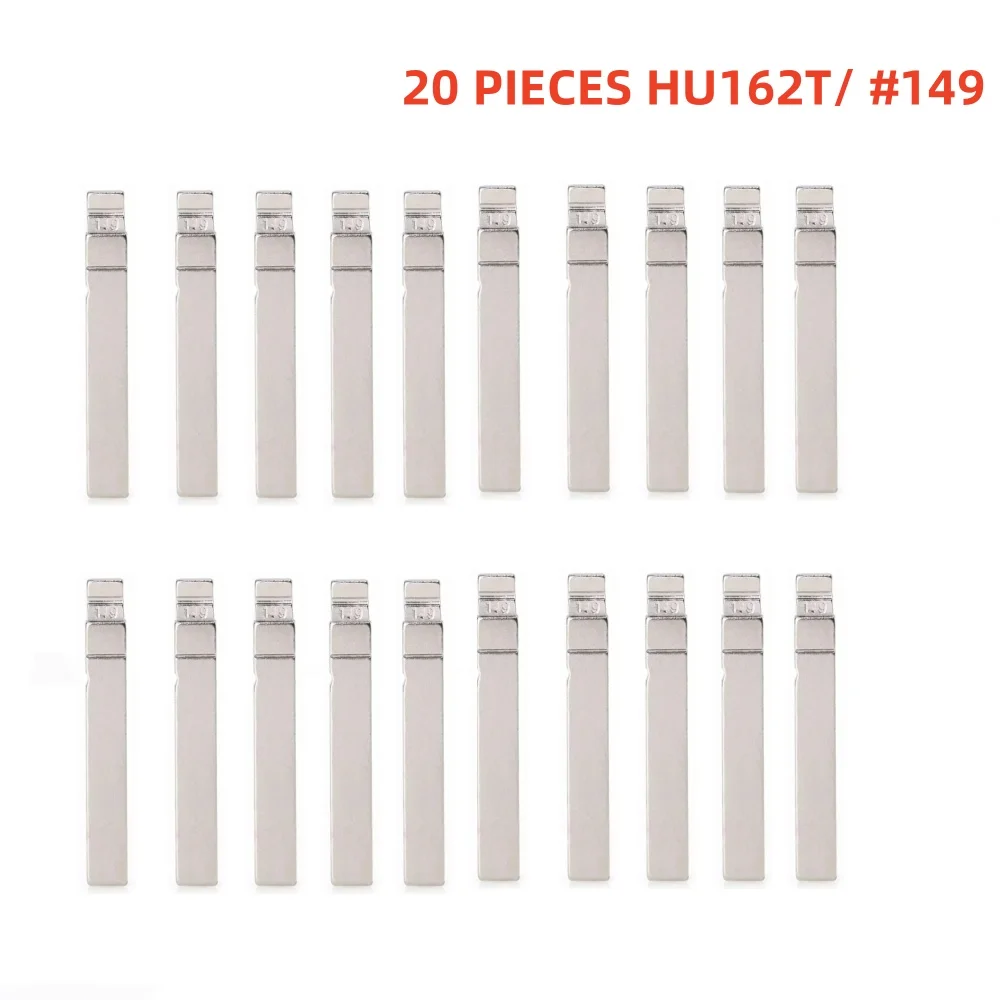 

20 ШТ. Неразрезанное лезвие HU162T # 149 для VW AUDI SEAT SKODA удаленный откидной ключ KD Xhorse Diy