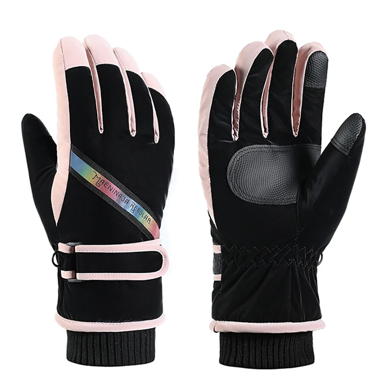 

Ski Gloves for Women Ultralight Waterproof Winter Warm Gloves Touch Screen Snow Gloves Motorcycle Riding Gloves