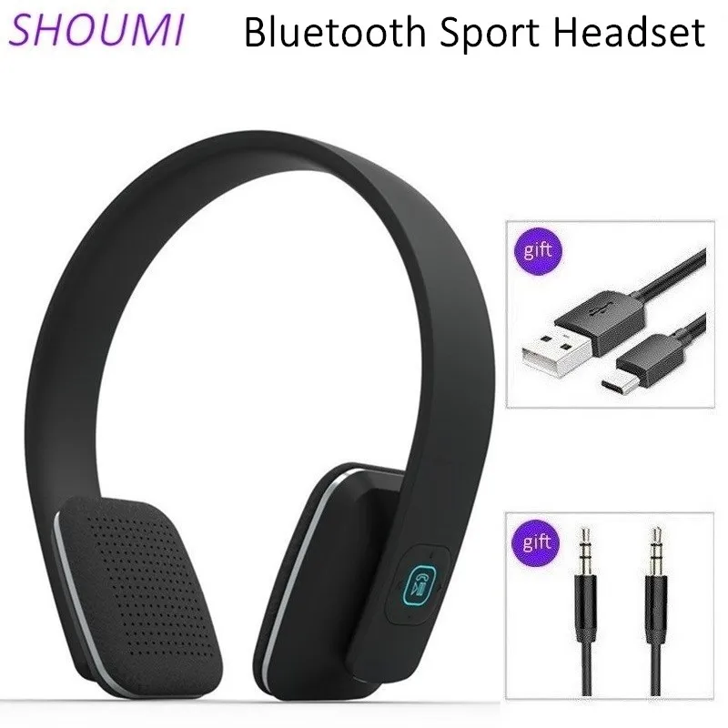 

Shoumi Bluetooth-гарнитура; Спортивные Беспроводные наушники; Hifi шлем; Стереонаушники; Наушники с микрофоном; 3,5 мм AUX; Для планшета, ТВ, музыкальных ...