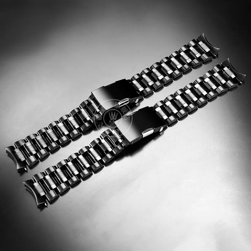 Изогнутый браслет для Citizen Sky Eagle Green Angel JY8074 JY8085 стальной ремешок часов из