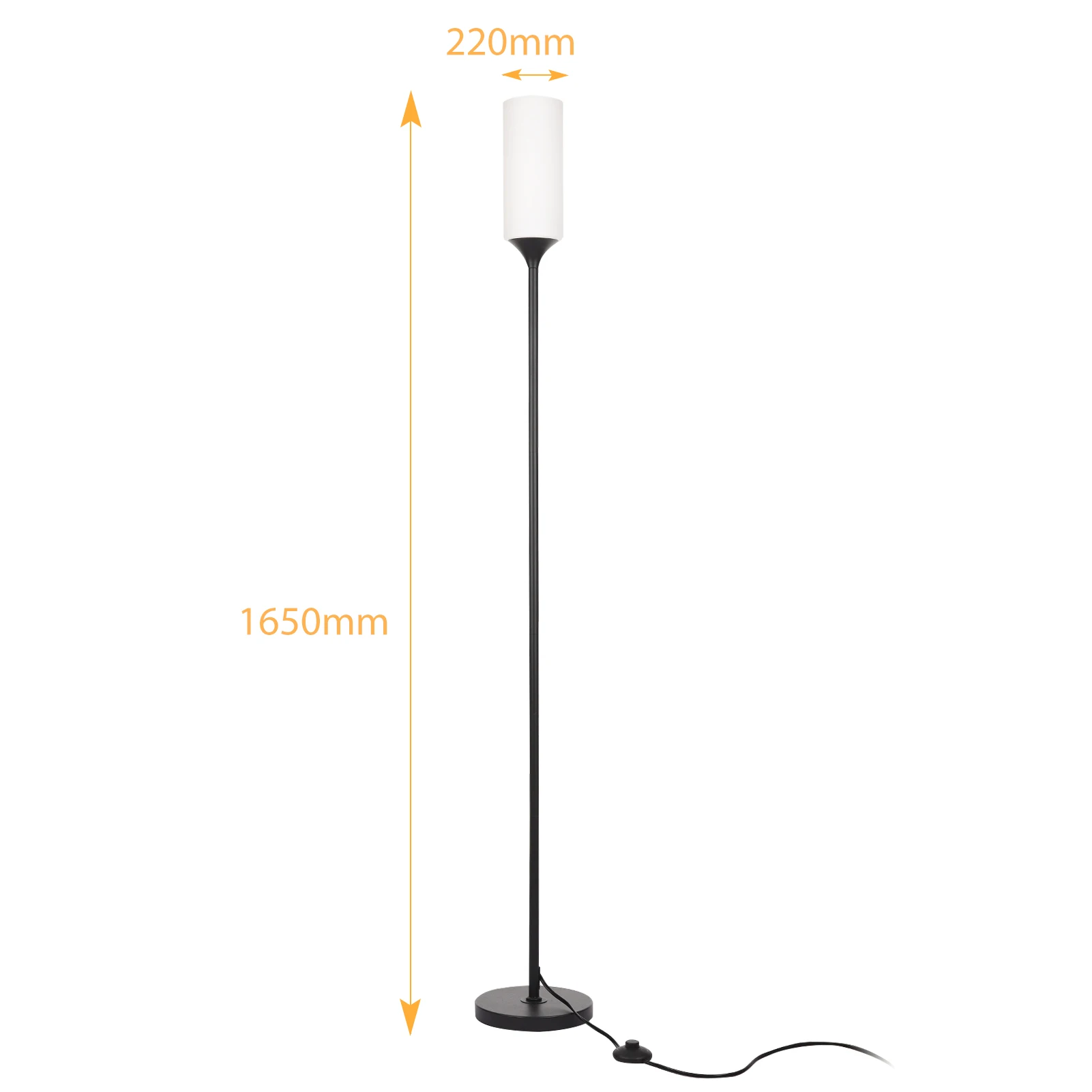 Минималистичная Напольная Лампа креативный Декор для спальни чтения светильник