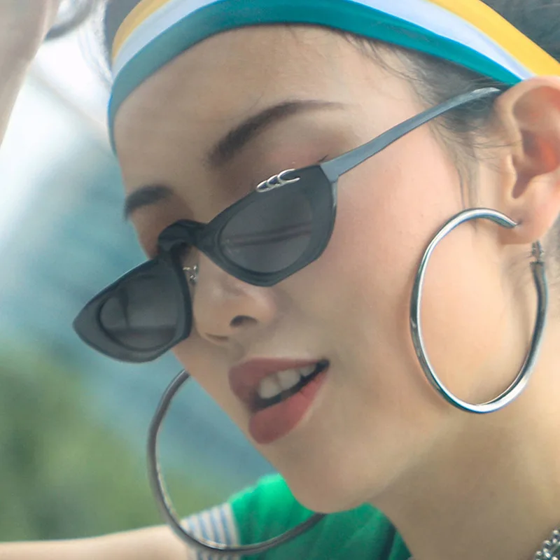 

RBRARE Small Frame Rectangular Sun Glasses Hip Hop Men and Women Hipster Glasses Candy Colors Sunglasses Gafas De Sol Hombre