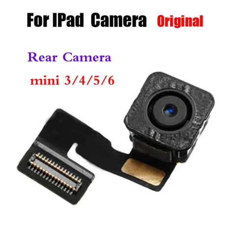 Оригинальный для iPad Mini 6 5 4 3, задняя основная большая камера для iPad Mini5, модуль объектива задней камеры, сенсорный гибкий кабель, запасные части