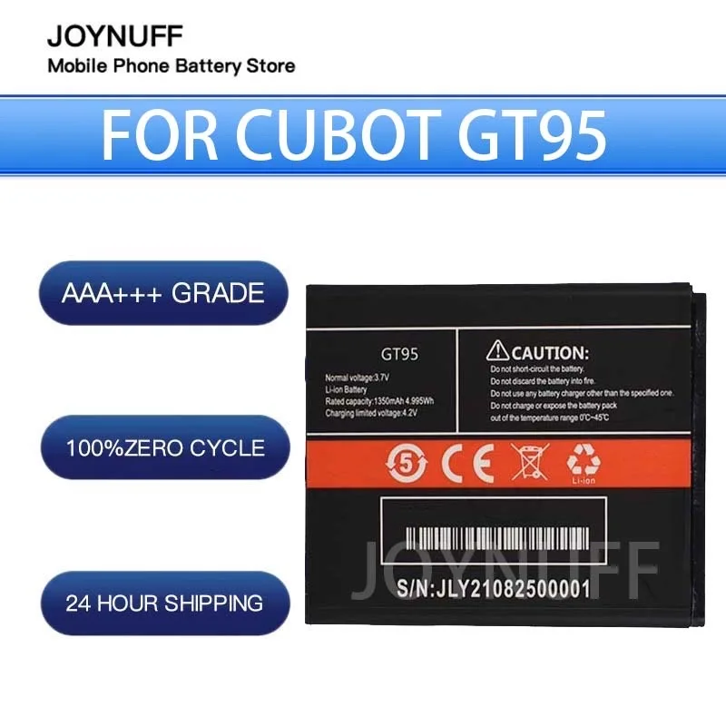 

New Battery High Quality 0 Cycles Compatible GT95 For CUBOT GT95 smart mobilephone Replacement GOOD Sufficient Batteries 1350mAh