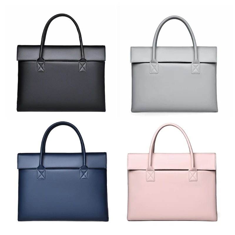 

Сумка-Органайзер для ноутбука из ПУ кожи, с ручкой и пряжкой