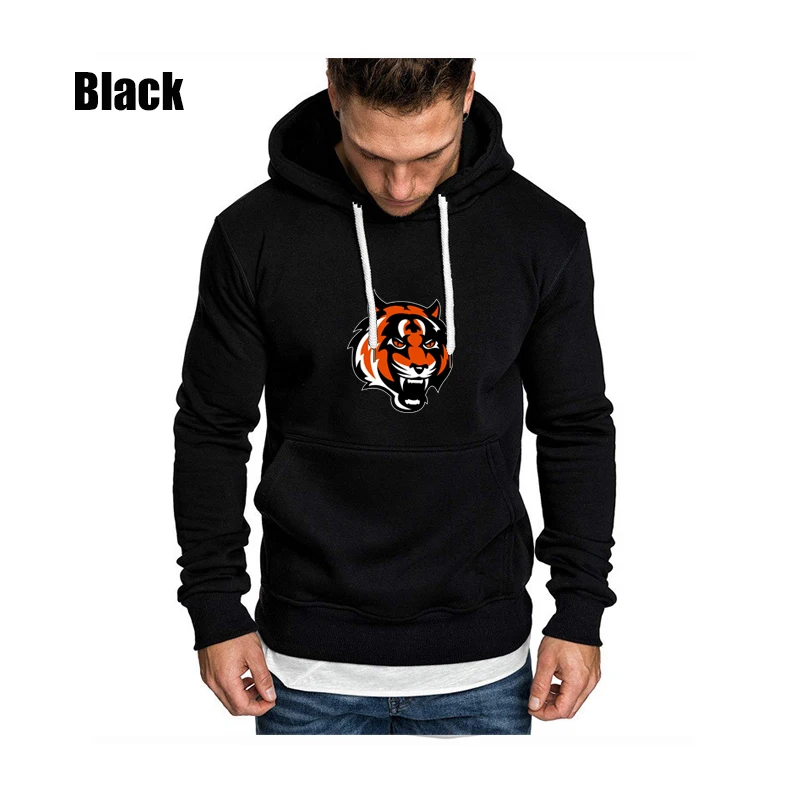 

Men Spring Autumn Fashion Printed Long Sleeved Hooded Sweater Outdoor Sport Sweatshirts Casual Pullover Hoodie Plus Size