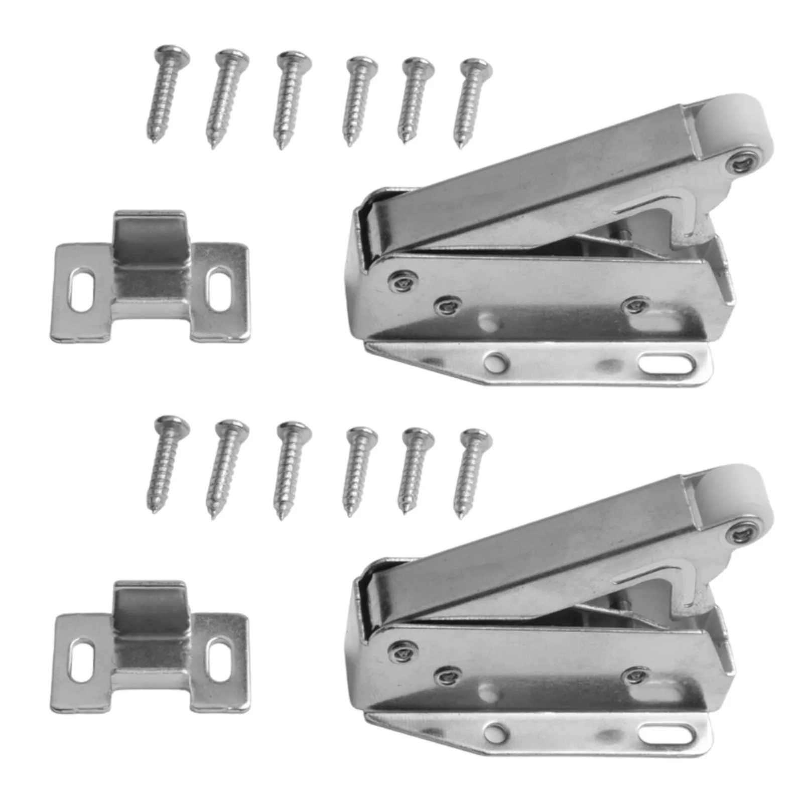 Простая установка Система открытия невидимый замок шкафа холоднокатаная сталь