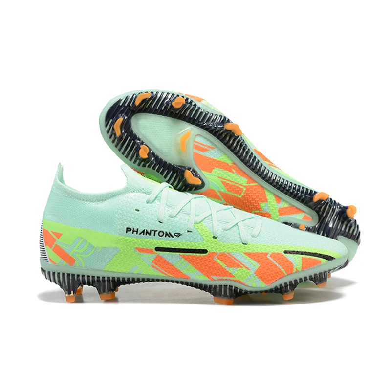 Мужские высокие/низкие футбольные бутсы Phantom FG наружная футбольная обувь дышащие