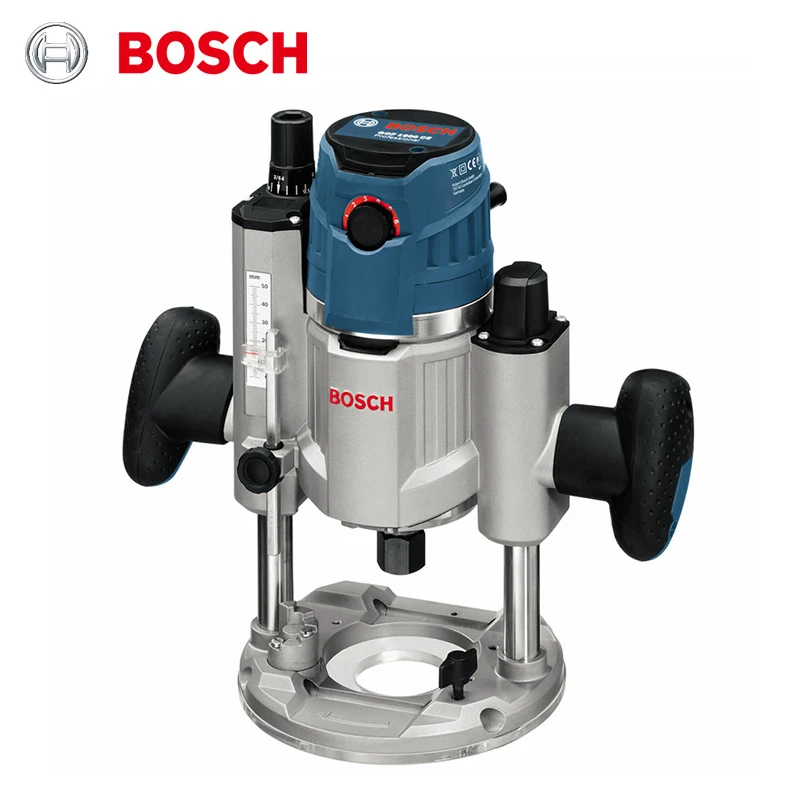 

Bosch GOF1600CE Professional Woodworking Electric Trimmer 220V Engraving Machine Hydroelectric Slotting Trimming Router 1600W