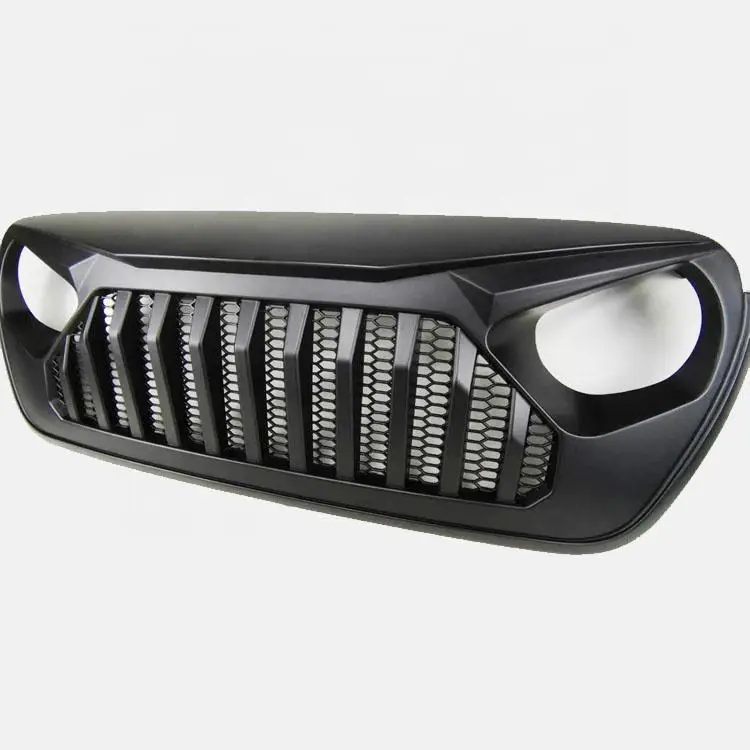 

Jeep Grill Front Grille Compatible with 2018-2023 Jeep Wrangler JL ABS Grill for Car Auto Parts USA in Stock