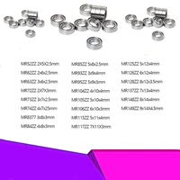 dropshipping 5pcslot high quality mr series mr52zz mr63zz mr85zz mr95zz mr128zz mr137zz bearing metal shielded ball bearings