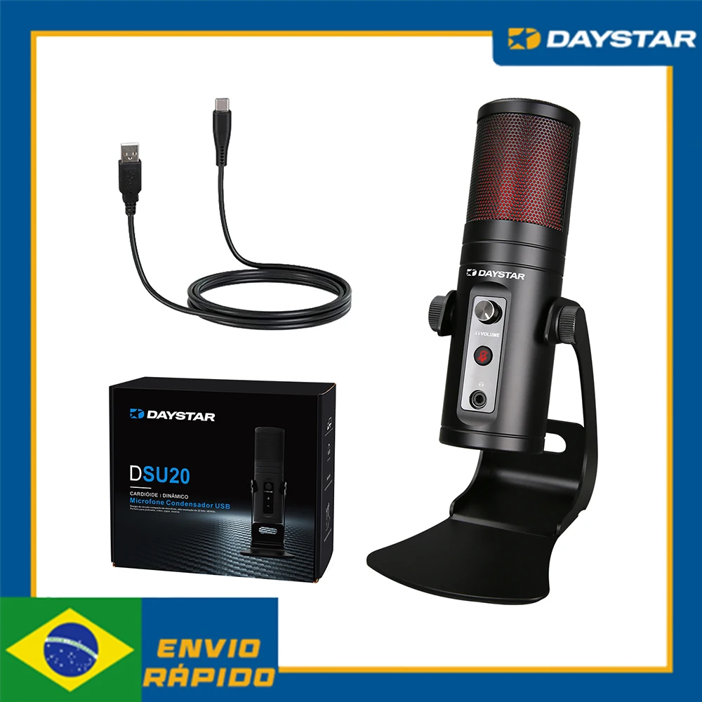 

USB Microphone For Recording, Microphone For PC/PS4/Mac, Two Capture Patterns For Voice, Games, Asmr, Zoom-class DSU20