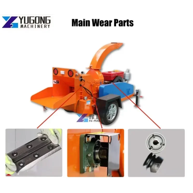 mobilny zasilany z silnikiem wysokoprężnym автоматическая гидравлическая примусовая подача