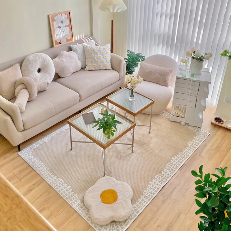 

IG Decorative Carpet Cute Girl Soft Thickening Warm Winter Large Area Living Room Rug High Quality Children's Room Cloakroom Mat