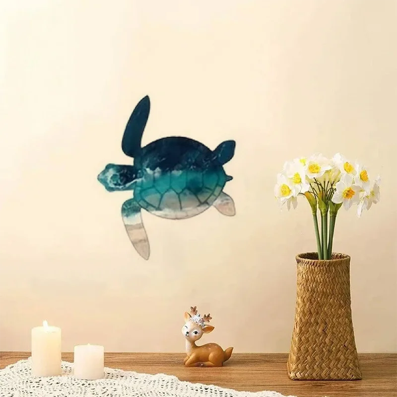 Металлический Настенный Декор Серии Ocean — Художественный Дизайн Морской