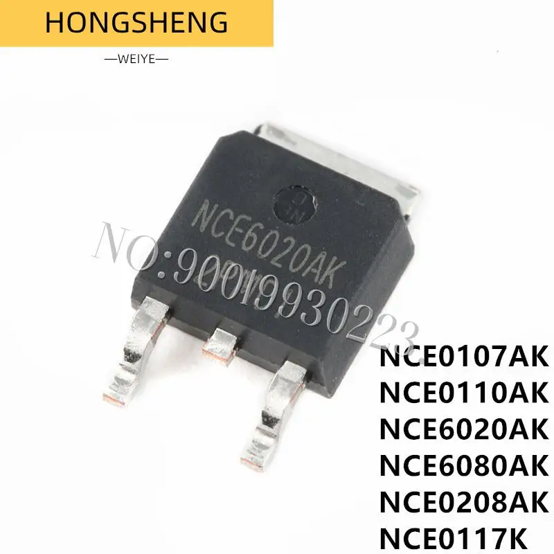 

Новинка 100%, 10 шт./лот NCE0107AK TO252 NCE0110AK NCE6020AK NCE6080AK nce0ak 208nce0117k TO-252, точечная распродажа