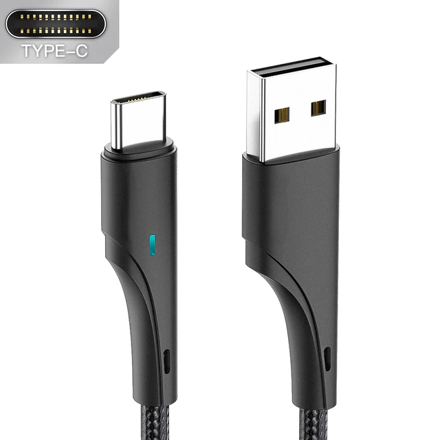 

USB C Cable For Samsung 3A Fast Charging USB Type C Cable Mobile Phone Type C Charger USB-C Data Wire Cord