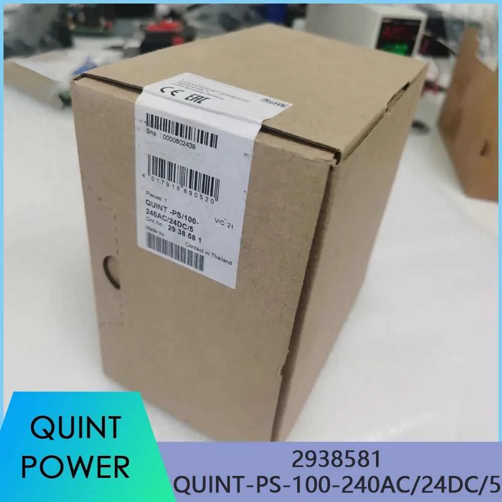 

High Quality 2938581 QUINT-PS-100-240AC/24DC/5 QUINT POWER 24VDC/5A For Phoenix Switching Power Supply Fast Ship