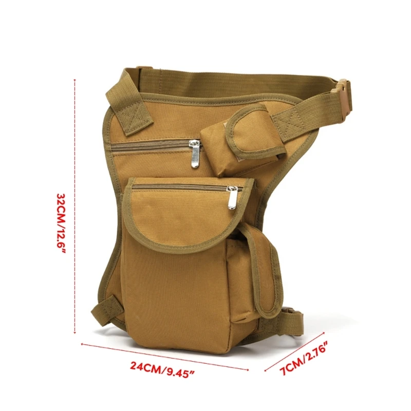 Уличная сумка на бедро тактическая ногу водонепроницаемая поясная для пеших