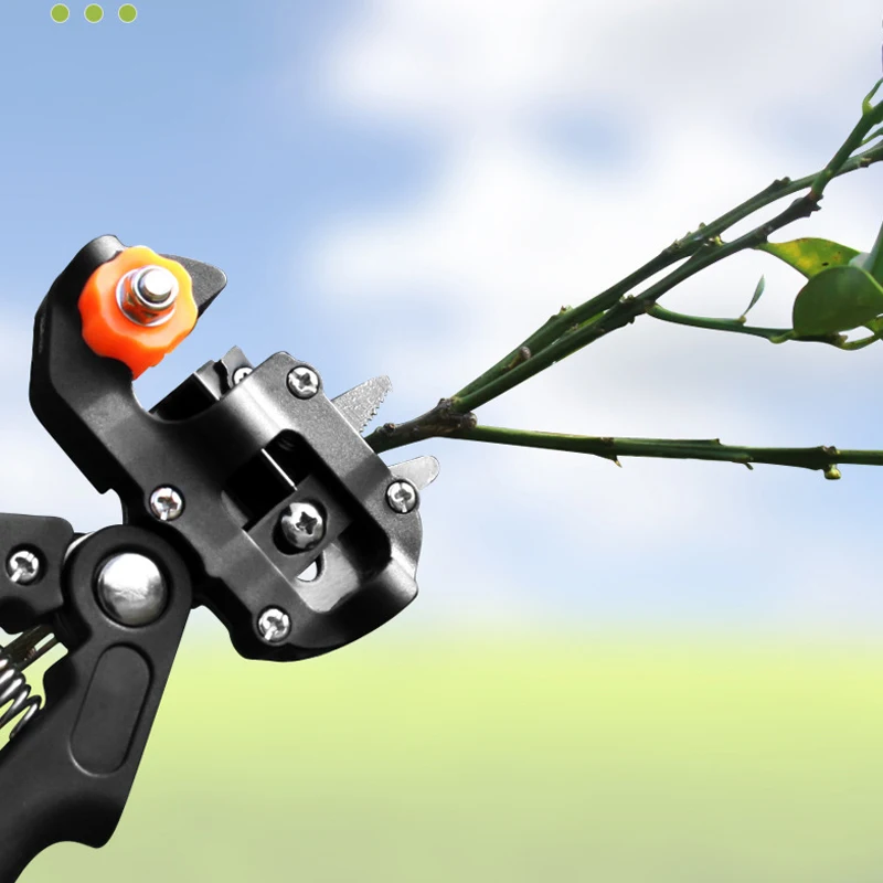 

Pruning Shears Grafting Scissors Multi-function 2 in 1 Grafting Machine Flower and Fruit Tree Grafting Tool Gardening Hand Tools
