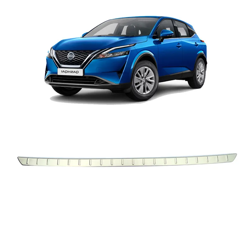 

Для Nissan Qashqai J12 2022 2023 автомобильные аксессуары Стайлинг задний бампер багажник пластина отделка нержавеющая сталь