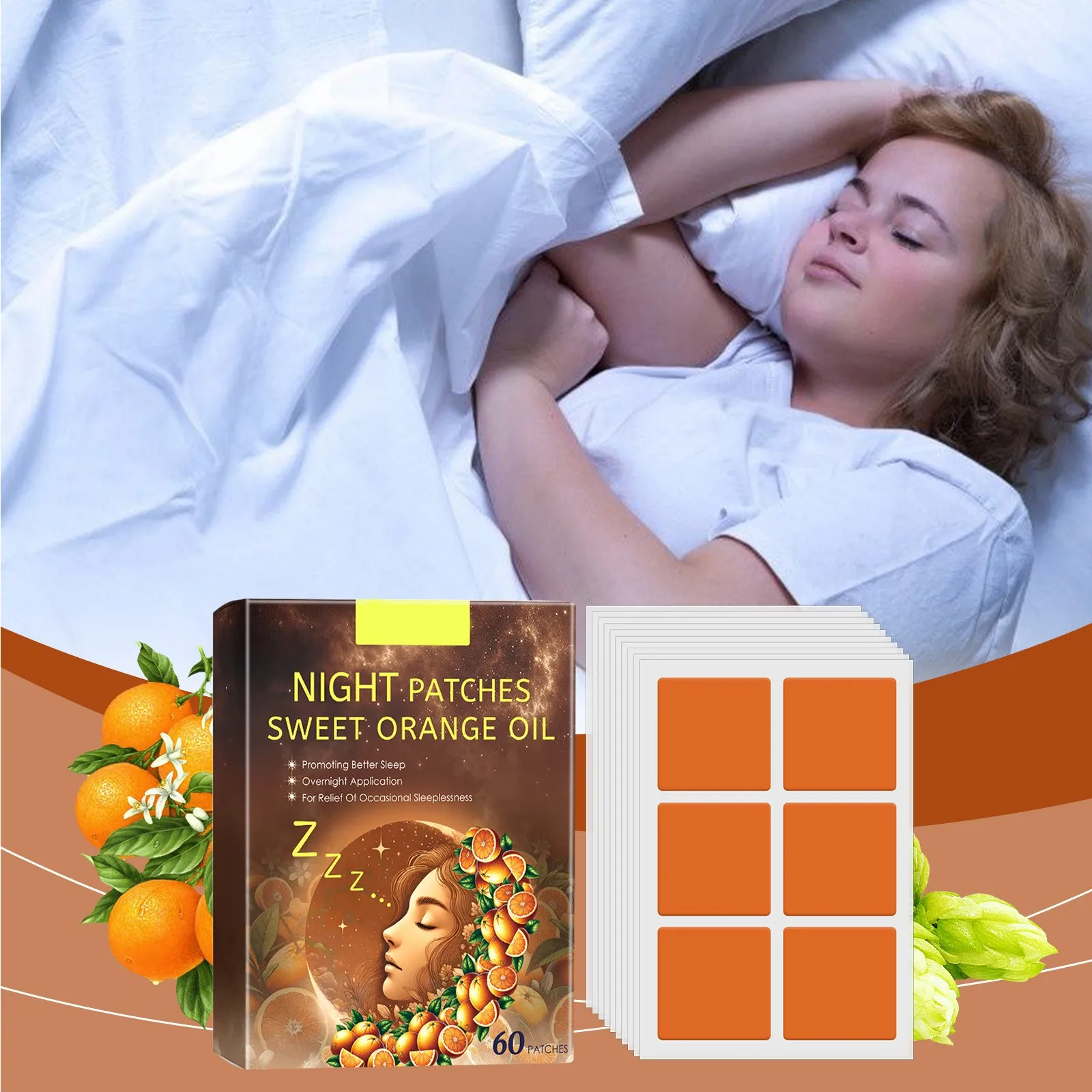 1/3 шт. пластырь для сна с ароматом