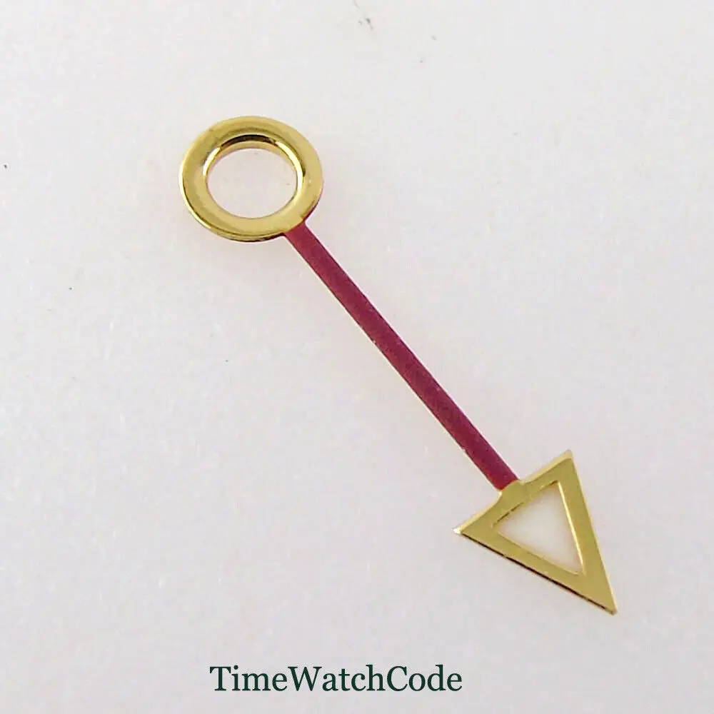 Золотые стрелки часов GMT для DG3804 2813 NH34 NH35 Miyota8215 ETA2836 2824 PT5000