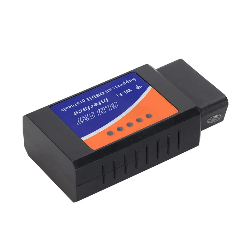 

WiFiOBDii Interface OBD2 Reusable Can Scanner Professional Plastic Anti-skidding Diagnostic Tool Adjustable Tester Car