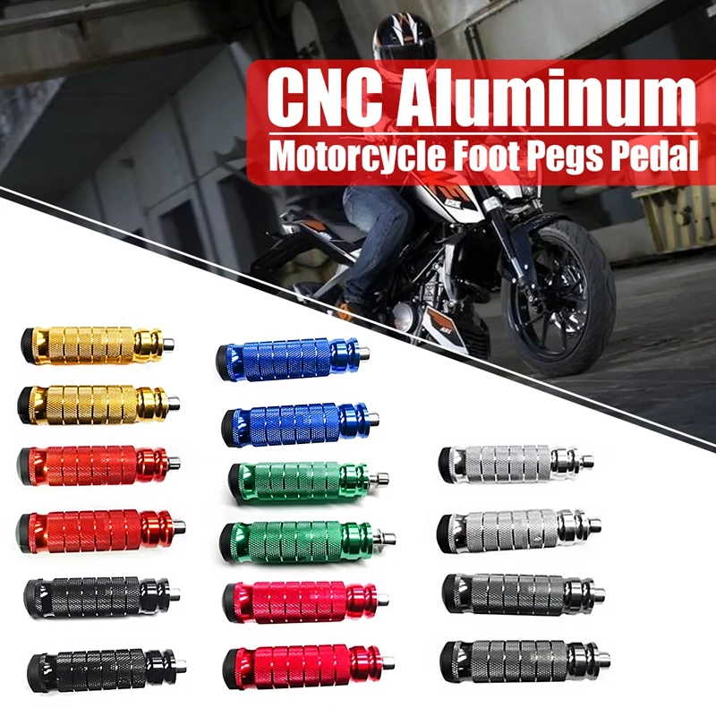 

1Pair CNC Aluminum Motorcycle Rearset Footrests Foot Rest Foot Pegs Pedal For Yamaha For KTM Fit Modified Motorcycle