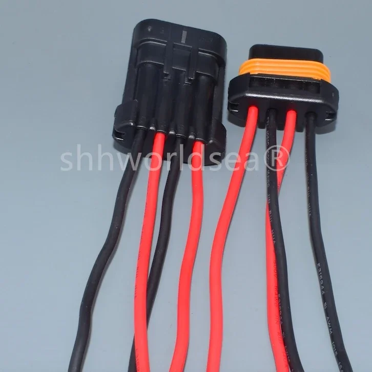 shhworldsea 4-контактный 1 5 мм 12162144 12162102 Разъем датчика кислорода O2 автомобильный