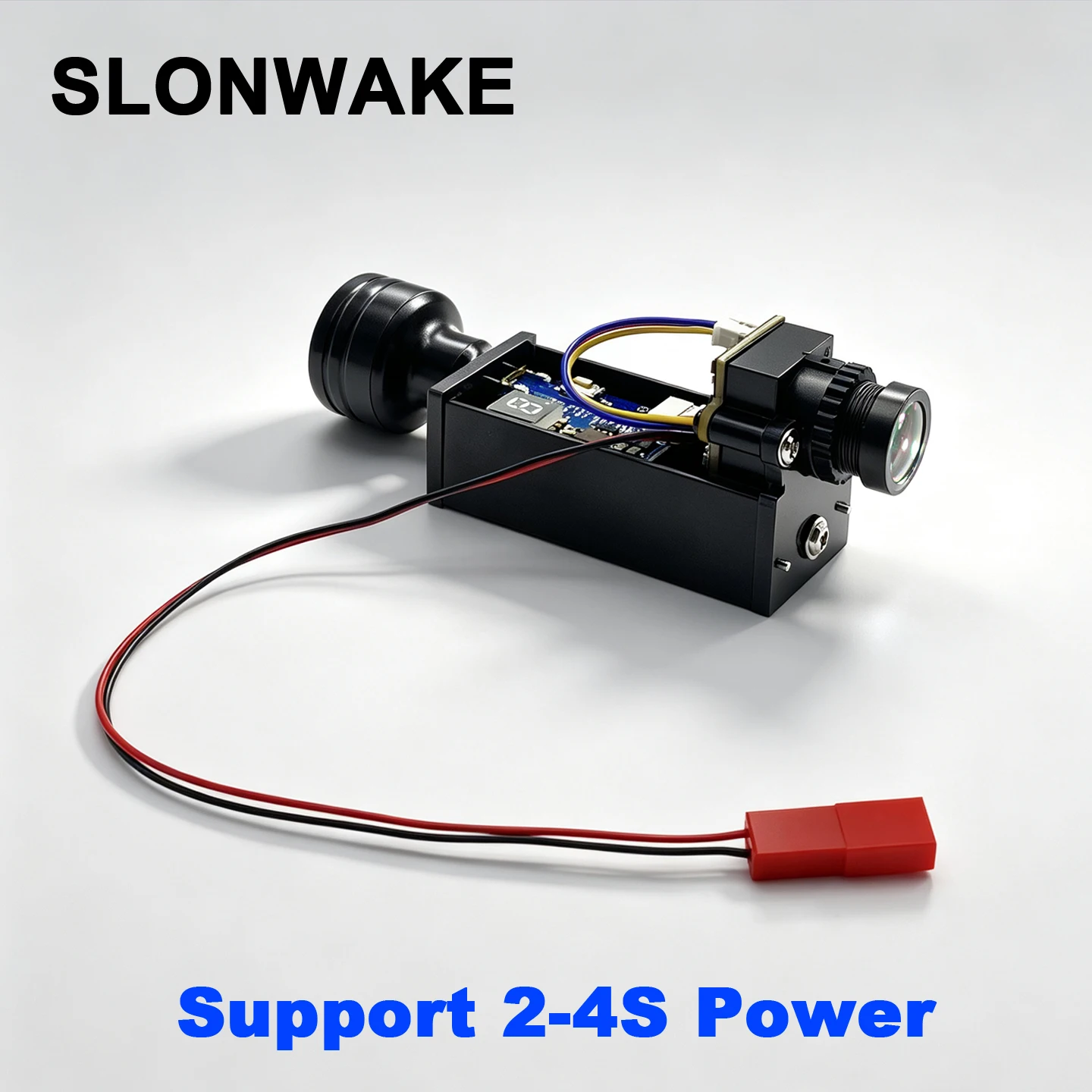 Фото Беспроводной передатчик видеосигнала SLONWAKE 5.8G 48CH 600mW и камера 1000TVL 2.8мм для радиоуправляемых FPV квадрокоптеров и дронов №2