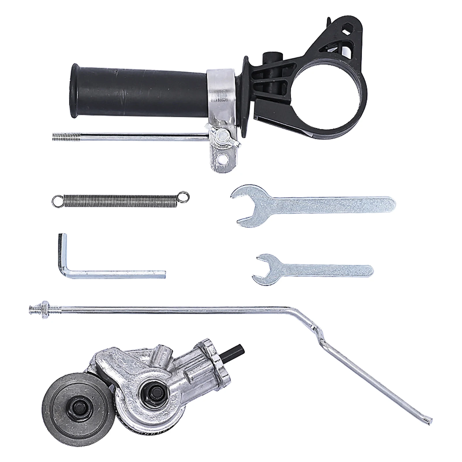 

DIY Universal Model Electric Drill Attachment For Cutting Iron Metal Portable Plate Cutter Durable Safe Double Headed