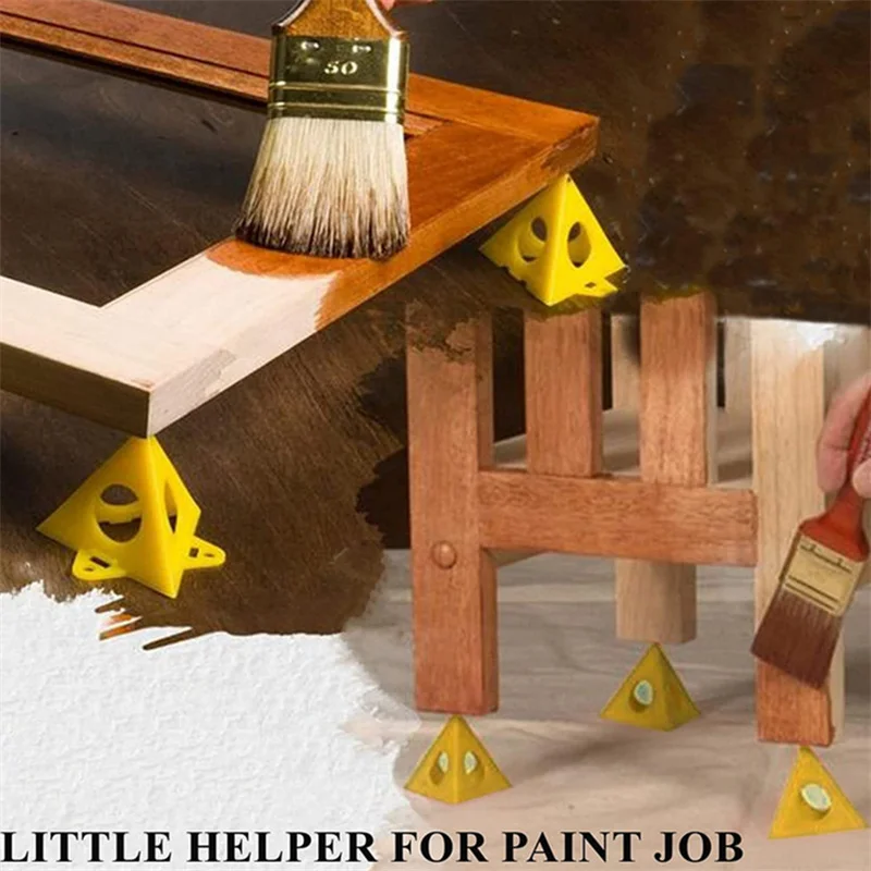 

10 шт., треугольный лоток для краски в форме пирамиды