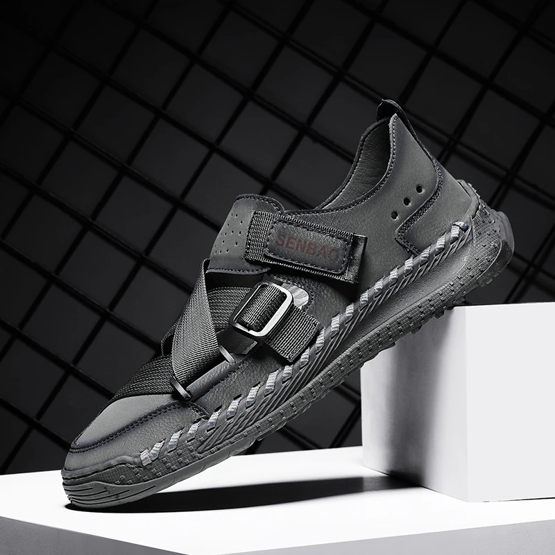 

Designer handmade Breathable summer mens shoes Fashion Lightweight Casual shoes thick sole Sneakers trend classic loafers flats