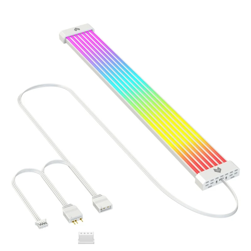 

Neon ARGB LED Strip Solf Curvable Tape Lamp for Computer Chassis Led Light 5V/3PIN ARGB Motherboard Light-Strip