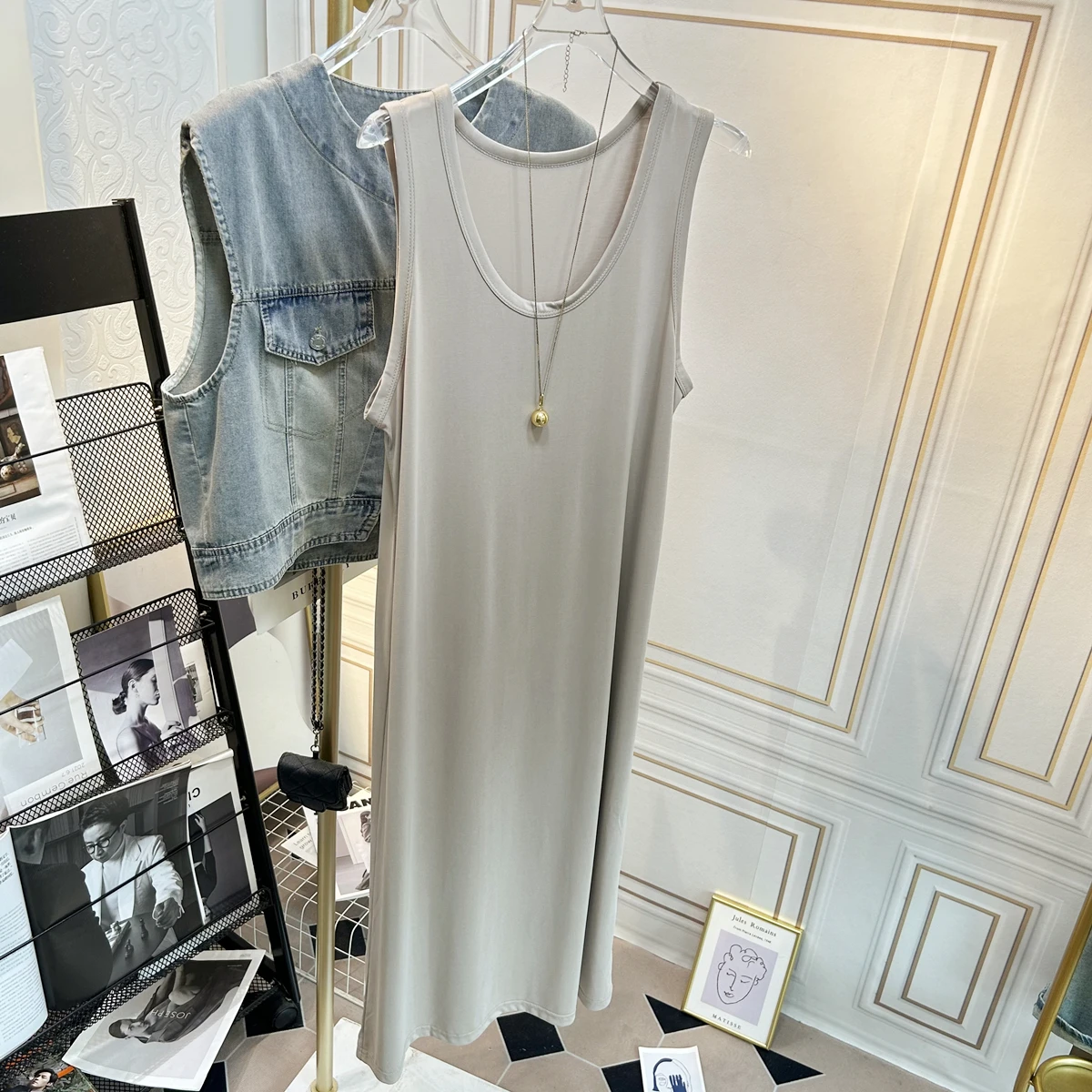 Эффект драпировки крутое медно-амиачное шелковое платье свободная утягивающая