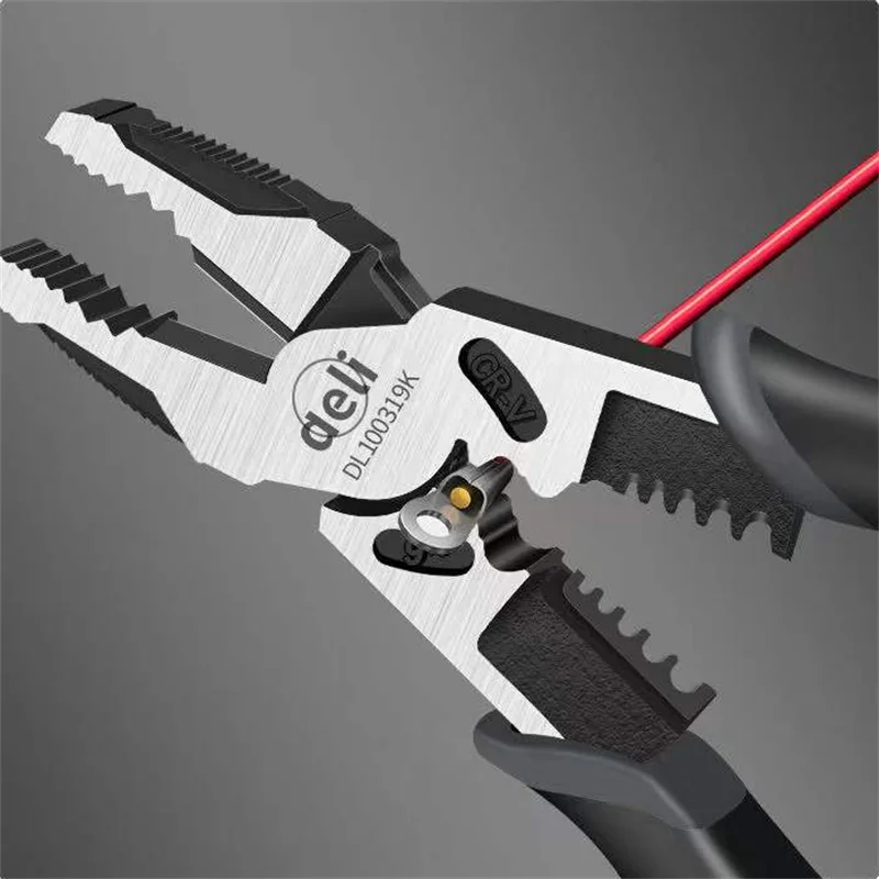 

DeLi Multifunctional Universal Diagonal Pliers Needle Nose Pliers Hardware Tools Universal Wire Cutters Electrician Repair Tools