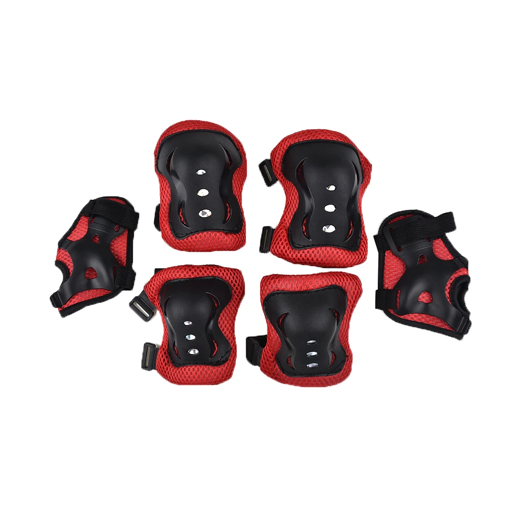 

Durable New Protective Tools Useful Helmet Pad Knee Protector Safety 7pcs Set Bicycle Bike Skating Boy Sport Wrist