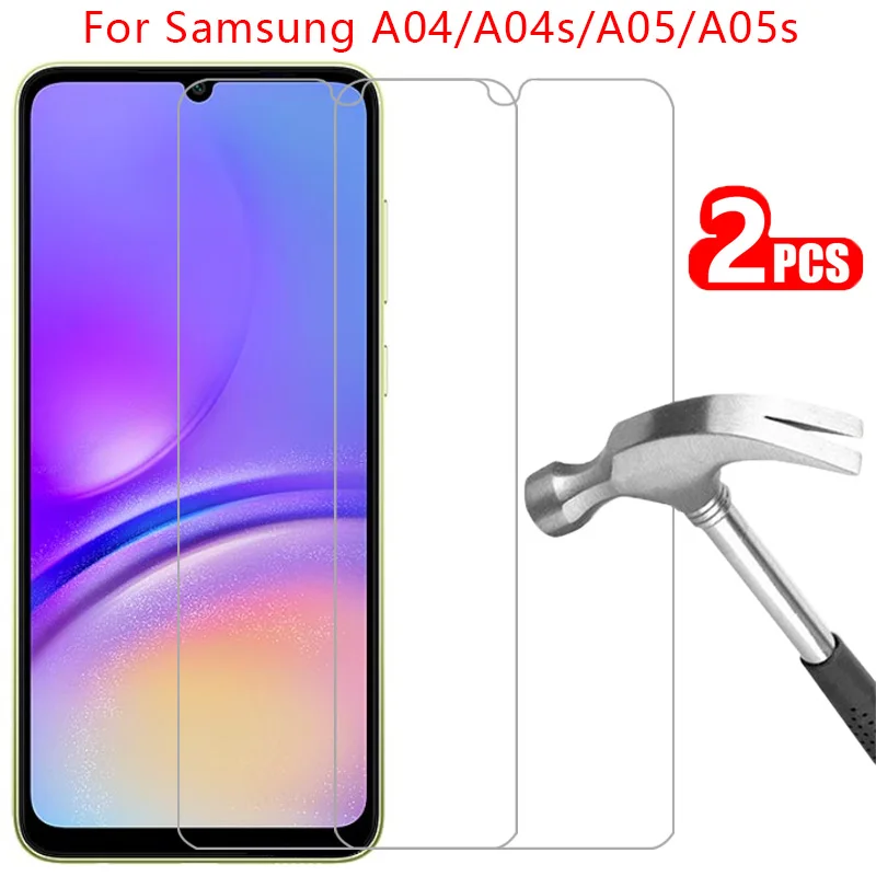 Защитное закаленное стекло для samsung galaxy a05 a05s a04 a04s пленка защиты экрана на 04 05 s 04s