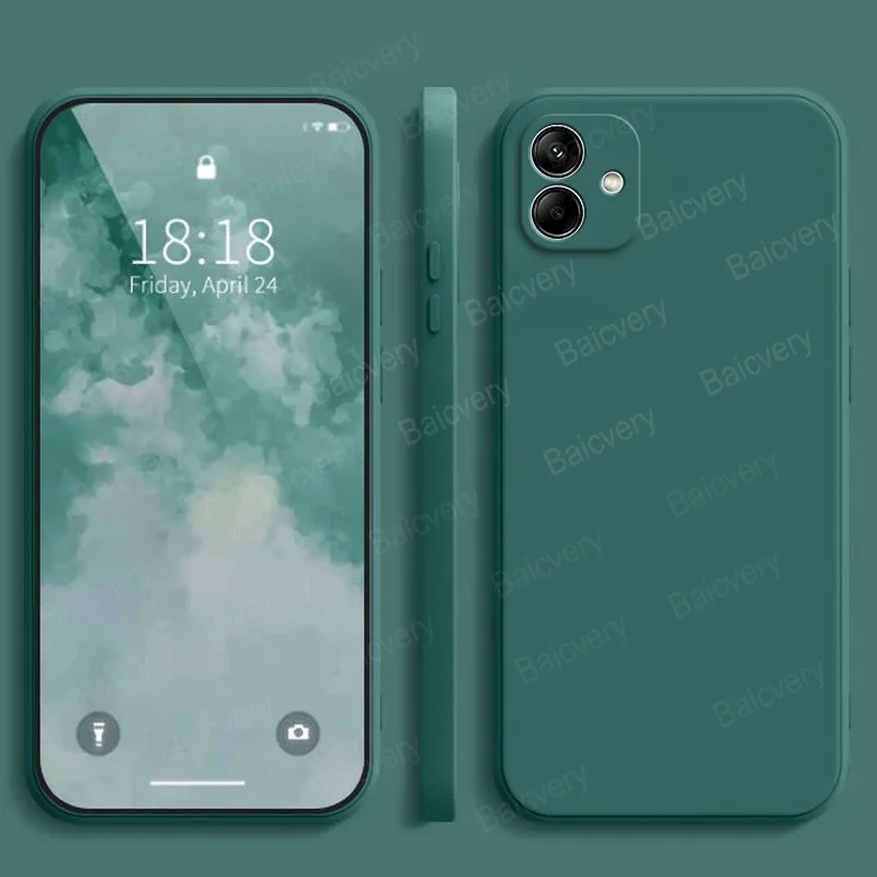 Каподастр для Samsung Galaxy A05 SM-A055F Красочный матовый защитный противоударный чехол