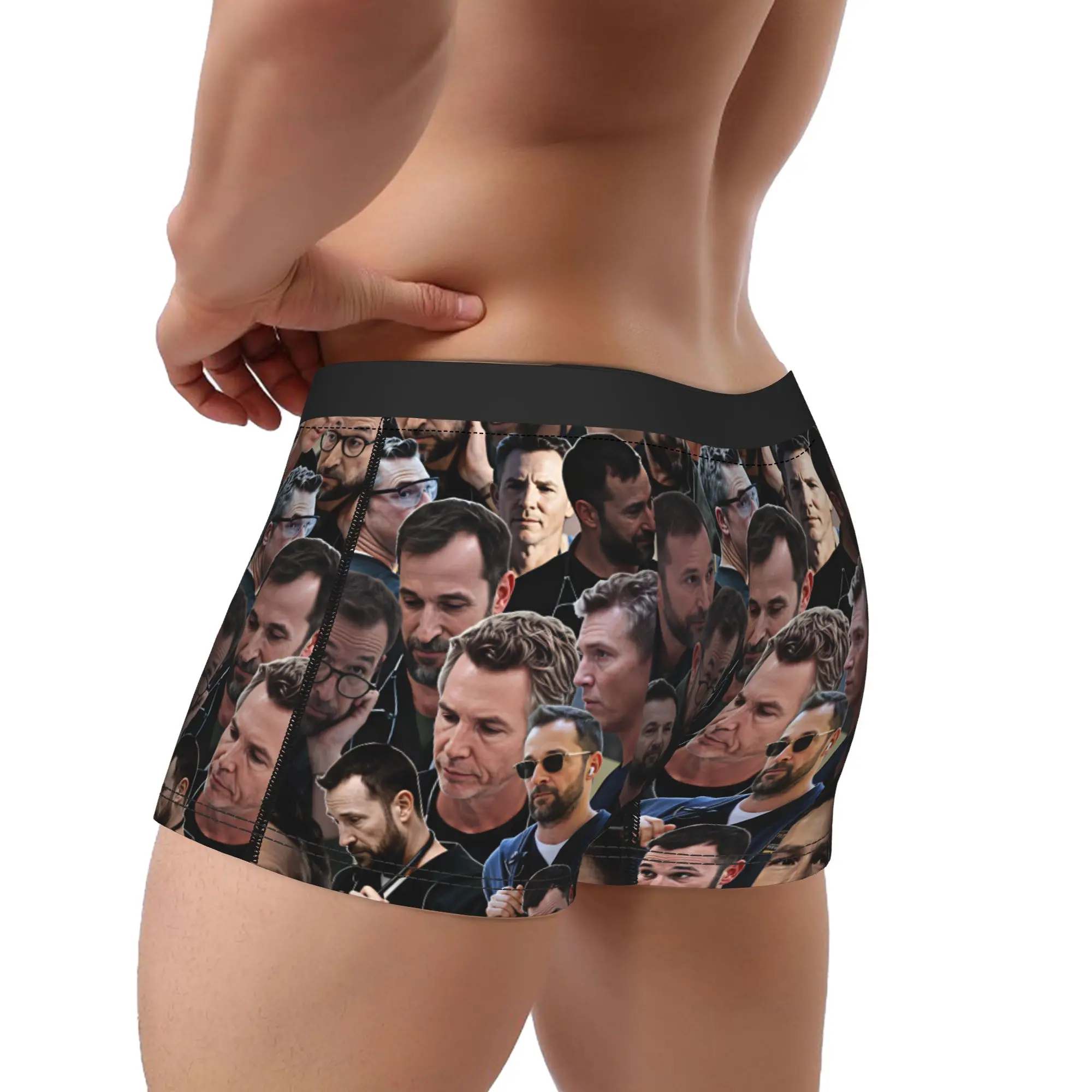 Фото Мужские трусы-боксеры The Pitt Dr. Jack Abbott Trunk 3D Pouch: Горячая распродажа, индивидуальный дизайн, сексуальные, мягкие, большие размеры №2