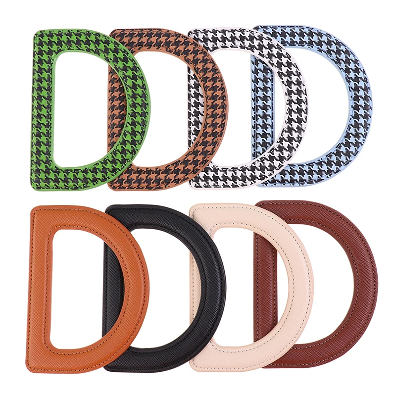

D-shaped Bag Handle 8 Color Ring Handbag Handles Replacement DIY Handmade Purse Decor Accessories