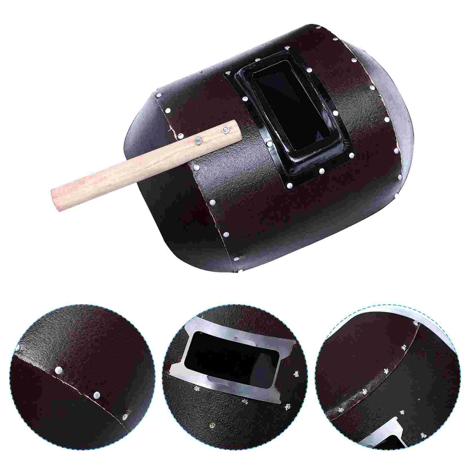 

Protective Equipment Welding Mask Work Welder Face Wood Electric Soldering