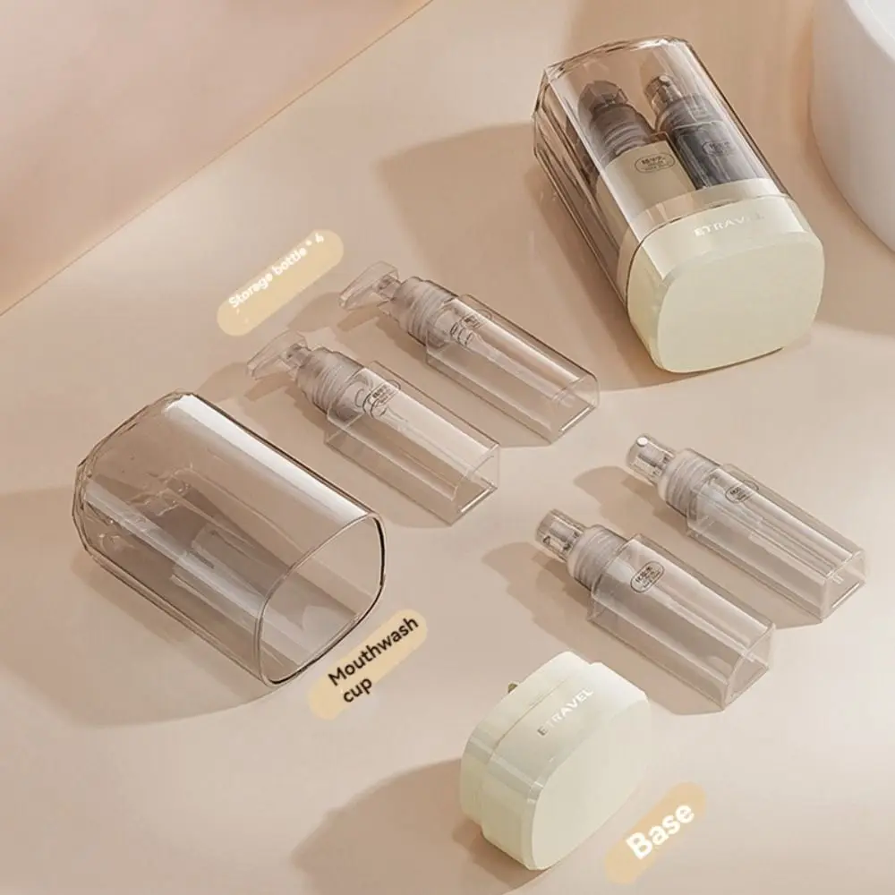 Многоразовые флаконы для путешествий 35 мл серый/синий/розовый