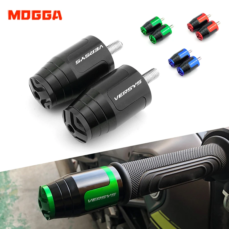 

7/8“ 22MM For Kawasaki Versys 300X 250X X250 X300 1000 650cc Moto Handles Hand Grip Handlebar Grip Ends Cover Slider Accessories