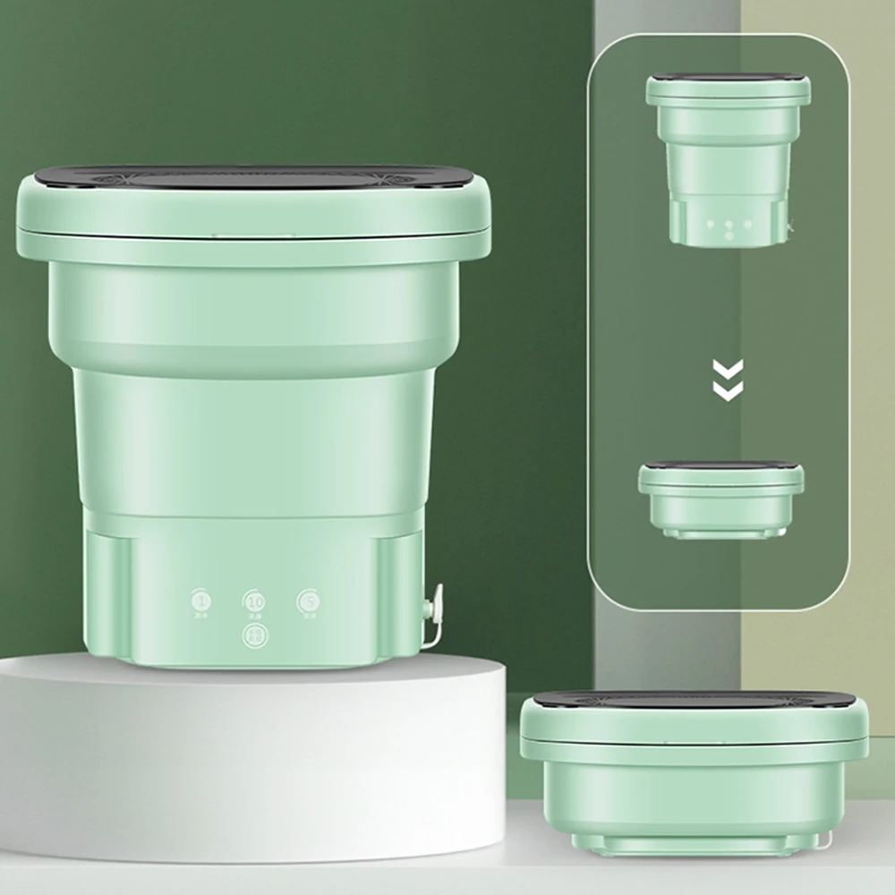 

Портативная Складная Стиральная машина, большая емкость 4,5 л, домашняя детская одежда для студенческого общежития, нижнее белье, носки, ленивый артефакт