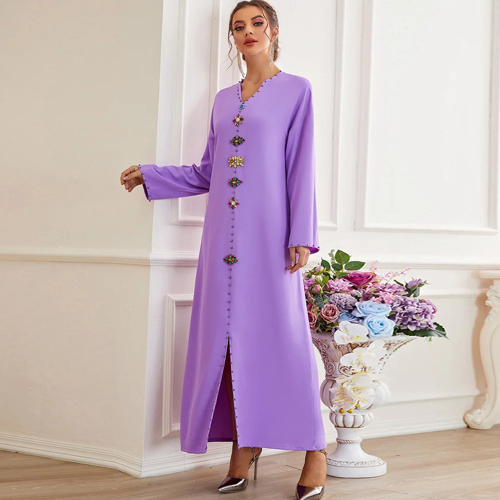 Ramadan Kaftan Dubai Abaya Turkey Muslim Dress Women Islam Caftan Marocain African Dresses Abayas Djellaba Robe Femme Musulmane