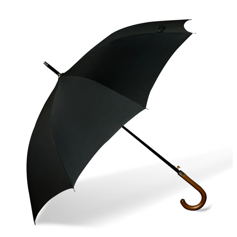 

Long Handle Umbrella Ombrelone Wooden Stroller Umbrella Long Hook Quality Strong Parasol Designer Ombrello Umbrella Women Gift