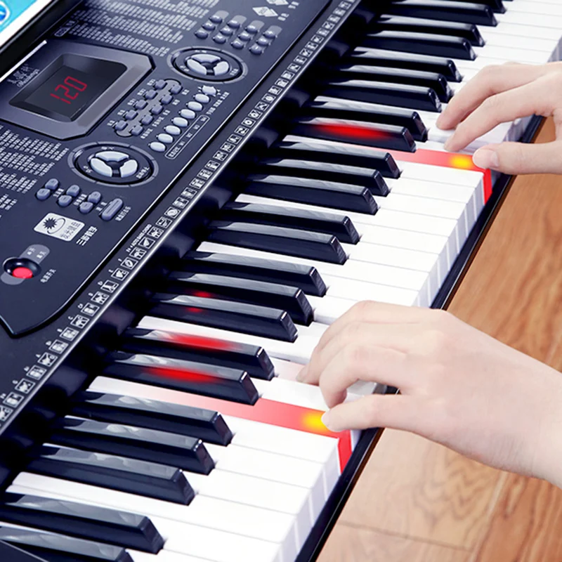 Adults Music Keyboard Electronic Piano Multifunctional Professional Synthes Small Electric Piano Kids Teclado Electronics DF50DZ enlarge