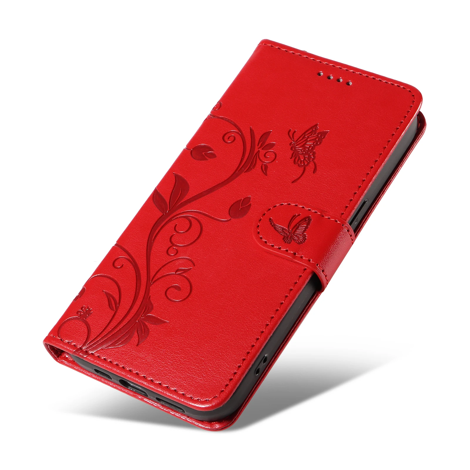 Милый чехол с абрикосовым деревом для Samsung Galaxy S24 S23 S22 S21 S20 FE S10 Plus Ultra Card Slot Wallet Phone